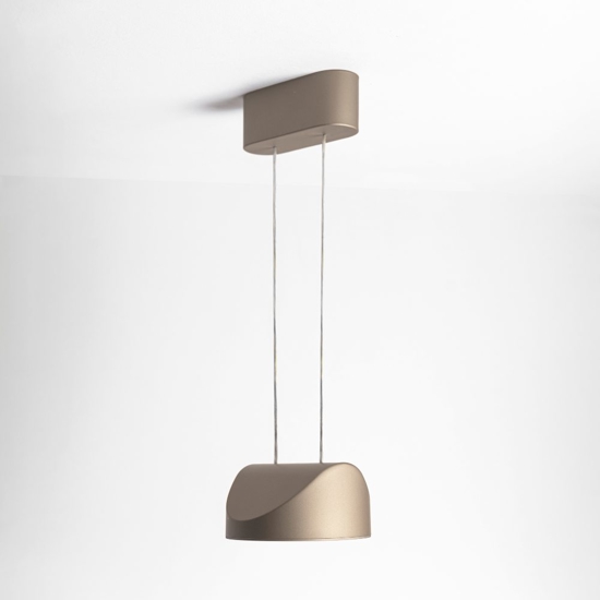 Vivida lampada a sospensione tarp sabbia led cct dimmerabile