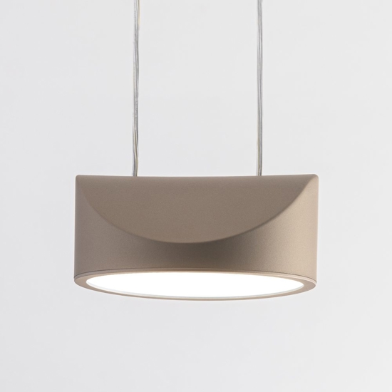 Vivida lampada a sospensione tarp sabbia led cct dimmerabile