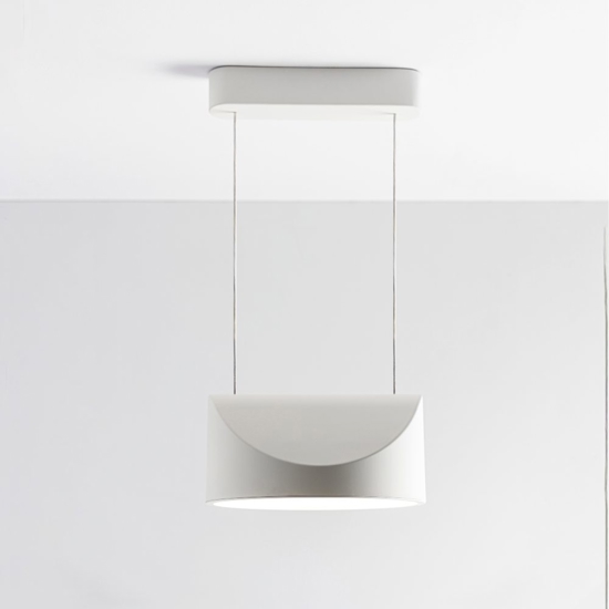 Lampadario da cucina moderna bianco led 21w cct dimmerabile vivida tarp