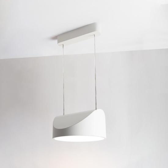 Lampadario da cucina moderna bianco led 21w cct dimmerabile vivida tarp