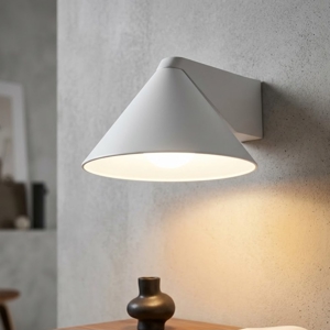 Vivivda luminelle applique da parete cono bianco moderno