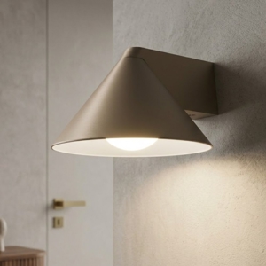 Vivida luminelle applique da parete design cono sabbia