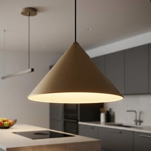 Vivida lumunelle lampada a sospensione sabbia design cono moderno