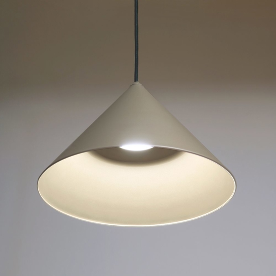 Vivida lumunelle lampada a sospensione sabbia design cono moderno