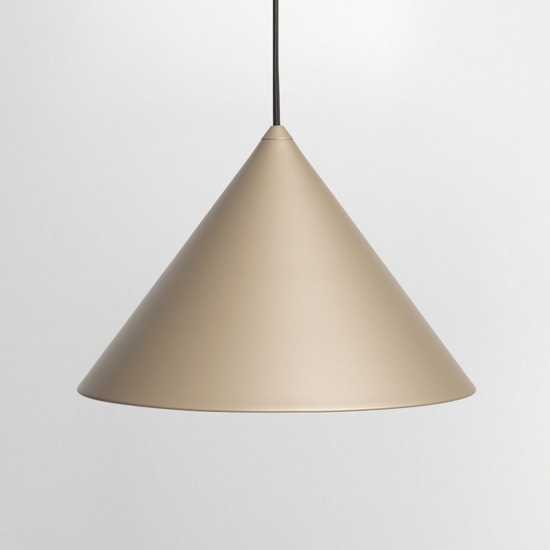 Vivida lumunelle lampada a sospensione sabbia design cono moderno