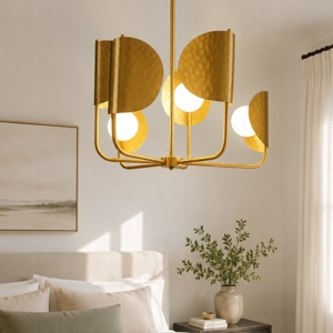 Maytoni tropic lampadario per camera da letto con 6 sfere in vetro