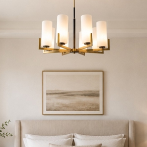 Maytoni fortano lampadario per camera da letto 8 luci