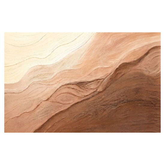 Quadro astratto trame di sabbia 80x120 cm dipinto rilievo materico