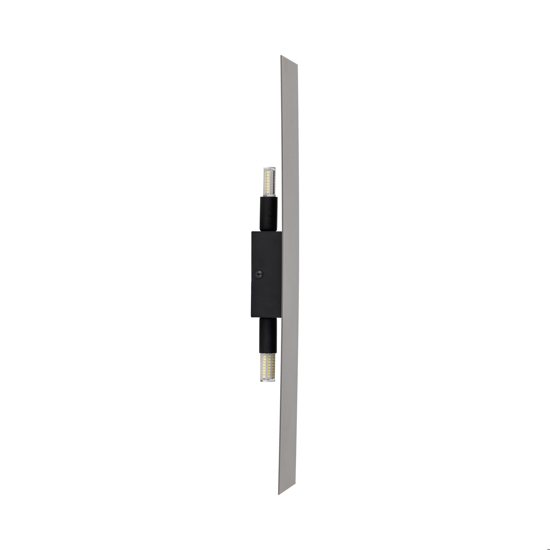 Applique marrone design moderna 50 cm luce indiretta