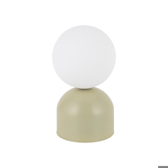 Lampada da comodino verde pistacchio design moderna