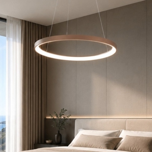 Lampadario camera da letto led 60w 3000k 4000k sabbia vivida lifering
