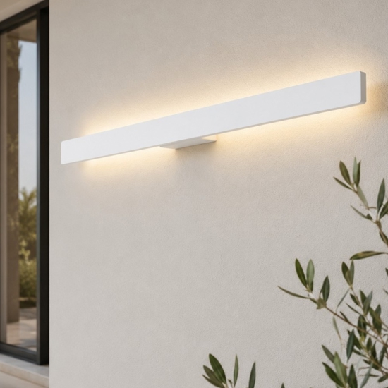 Linea ap d144 ideal lux applique da esterno led 23w 3000k bianco