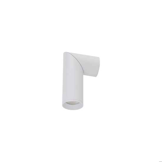Faretto da soffitto parete bianco orientabile gu10