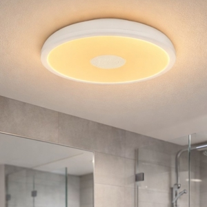 Plafoniera da bagno bluetooth ip44 rgb con telecomando