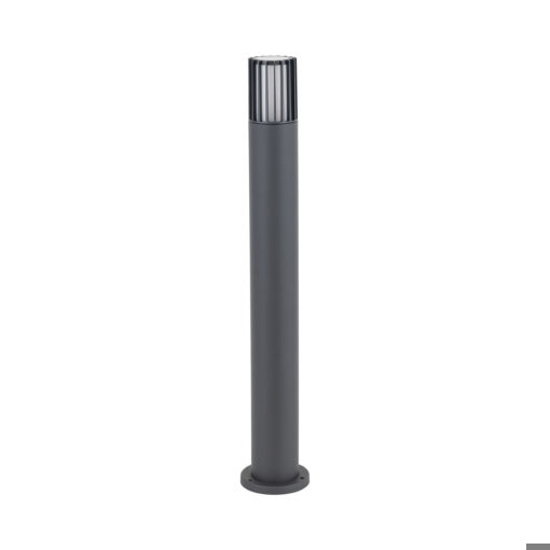 Lampione da giardino grigio antracite cilindro moderno e27 ip54