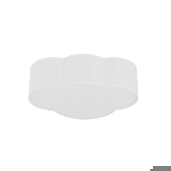 Plafoniera per camerette nuvola bianca di tessuto 43 cm