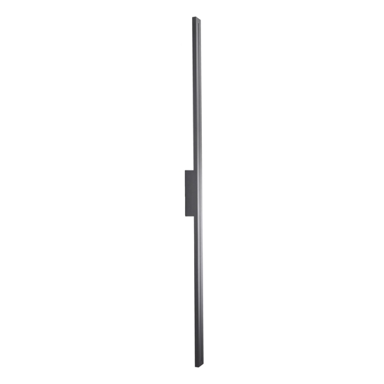 Applique per esterno design moderno grigio lungo 121 cm ip65 led 30w 3000k