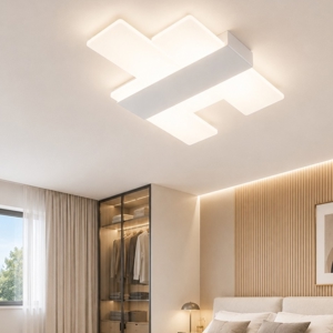Top light flight plafoniera camera da letto led 30w bianca