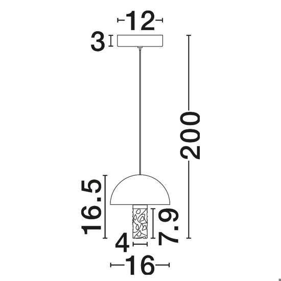 Lampada a sospensione led marmo bianco vetro design contemporaneo per comodini