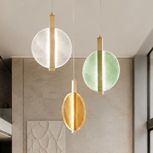 Ondaluce juis lampadario moderno led 3 luci multicolor