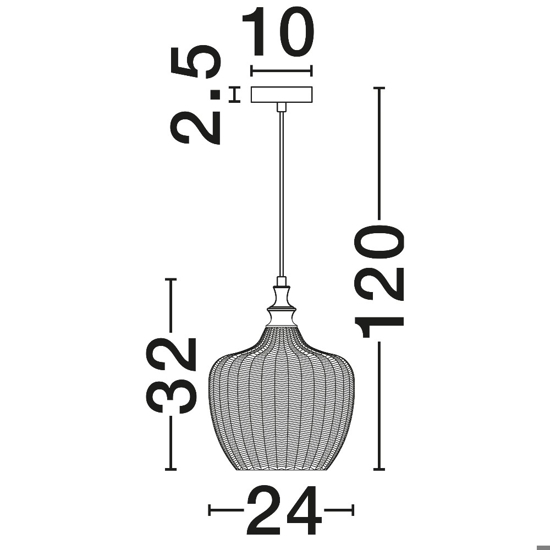 Lampada pendente a sospensione in vetro lavorato blu