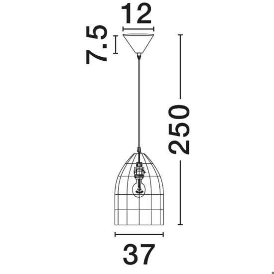 Lampadario a sospensione di rattan giacinto d'acqua naturale e corda rossa