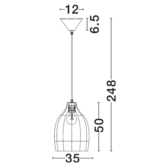 Lampadario di rattan miele intrecciato per sala da pranzo