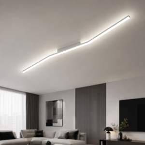 Plafoniera led 30w 3000k 4000k bianco vivida bow moderna