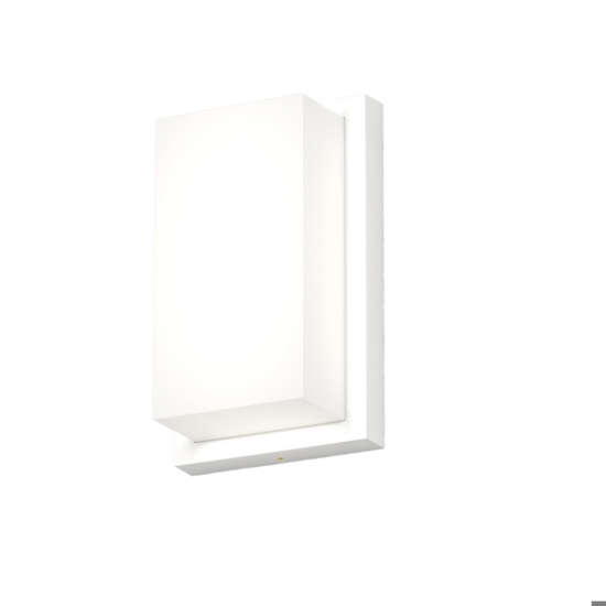 Applique da esterno top light miami bianca moderna ip54