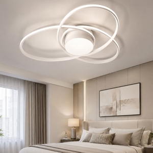 Vivida clover plafoniera design moderna led 33w 3000k