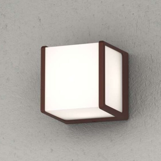 Applique corten per esterno balcone moderna top light dubai