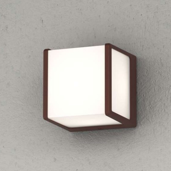 Applique corten per esterno balcone moderna top light dubai