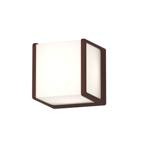 Applique corten per esterno balcone moderna top light dubai