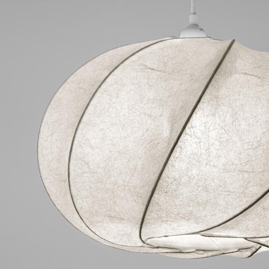 Lampadario a sospensione di viscosa sabbia moderno per soggiorno