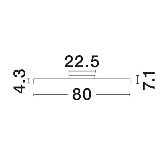 Grande plafoniera 80 cm nera moderna per soggiorno led 57w cct 2700k 3000k 4000k dimmerabile