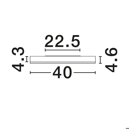 Plafoniera bianca 40 cm moderna led 41w cct 2700k 3000k 4000k dimmerabile per camera da letto