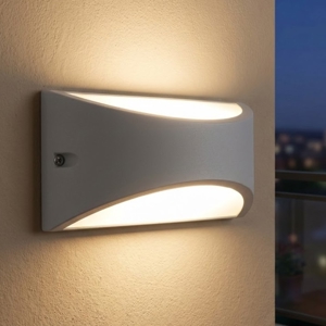 Applique da esterno balcone bianca led 4000k ip65
