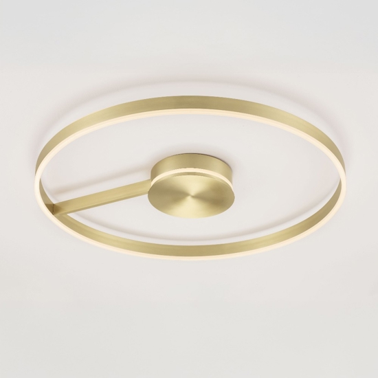Grande plafoniera bronzo moderna led 57w cct 2700k 3000k 4000k dimmerabile per salone