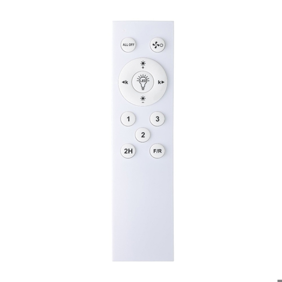 Mini ventilatore  da soffitto bianco eglo clovelly con led 3000k ambienti fino a 13mq