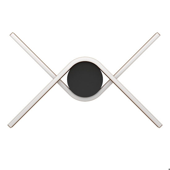 Plafoniera eglo folcino-z design moderna bronzo controllo remoto app led rgb 2700k a 6500k