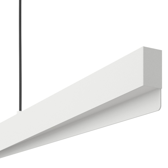 Lampadario barra a sospensione grigio led rgb 2700k a 6500k controllo remoto app