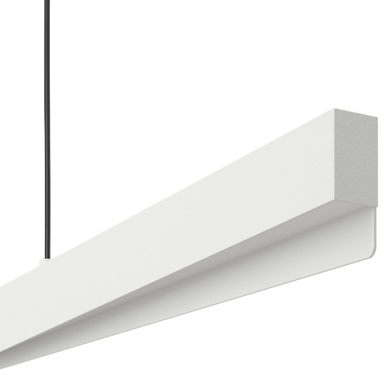 Lampadario barra a sospensione nero led 20w rgb cct 2700k a 6500k controllo remoto app