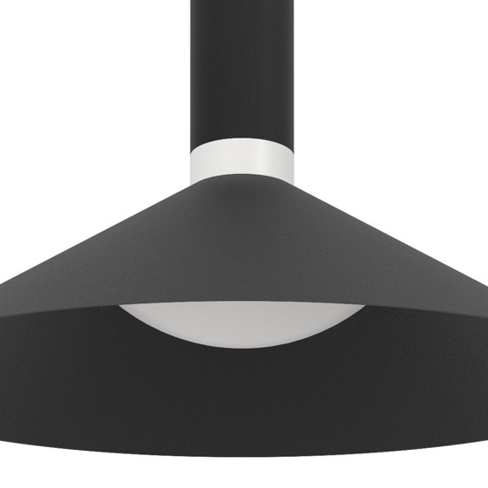 Lampadario 3 pendenti nero led rgb 2700k a 6500k controllo app eglo conomavilla per sala da pranzo