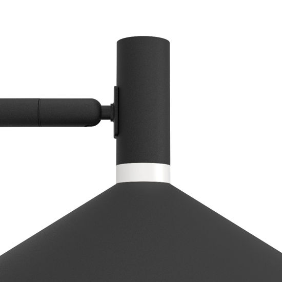 Lampada da tavolo esglo conomavilla-z nera led rgb 2700k a 6500k controllo remoto app