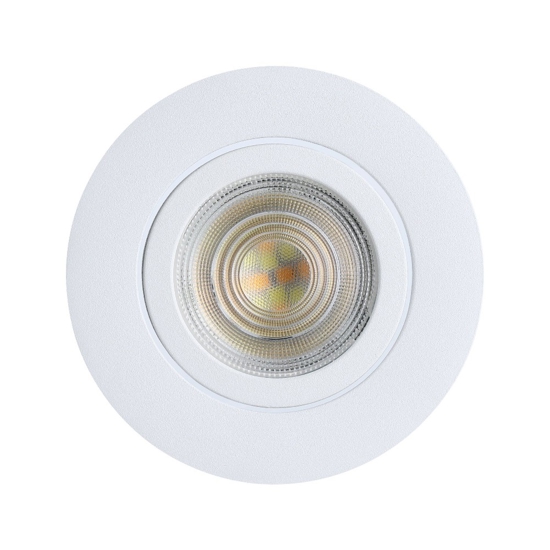 Faretto da incasso 220-240v smart led rgb 2700k a 6500k dimmerabile controllo con app bianco eglo saliceto