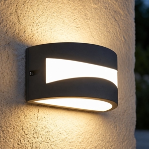 Applique da esterno grafite led 3000k ip65