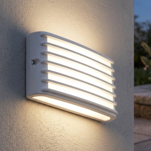 Applique per esterno balcone rettangolare bianca led 4000k ip65