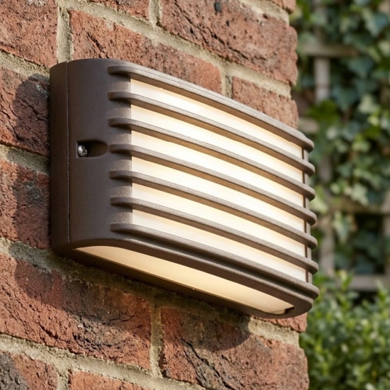 Applique corten per esterno moderna led 10w 4000k