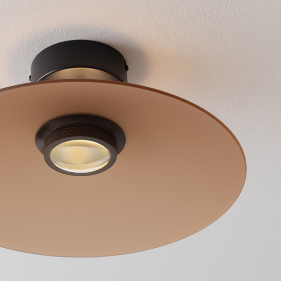Plafoniera marrone led 3000k per cucina