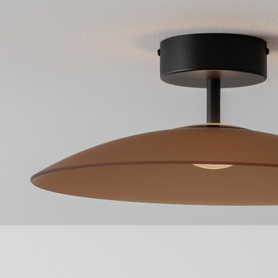 Plafoniera marrone led 3000k per cucina